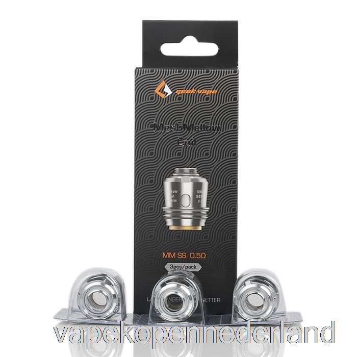 Elektronische Sigaret Vape Geek Vape Meshmellow Mm Vervangende Spoelen 0.5ohm Mm Ss Meshmellow Spoelen